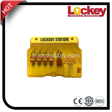 Loto Safety Lockout Station avec couvercle